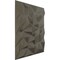 Ekena Millwork 19 5/8in. W x 19 5/8in. H Leto EnduraWall Decorative 3D Wall Panel Covers 2.67 Sq. Ft. WP20X20LTISG - alternate 6
